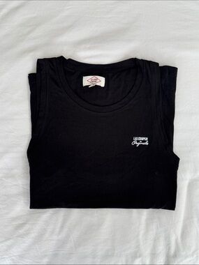 Lee Cooper Originals Men’s Black Tank Top